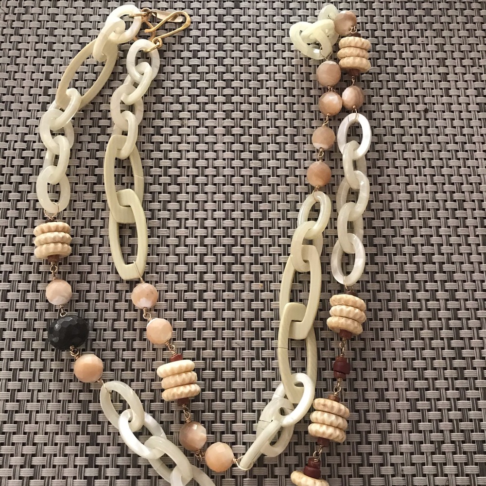 Wendy Mink brand tortoise shell necklace